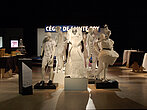 Exposition de fin d'année d'oeuvres étudiantes au cégep.